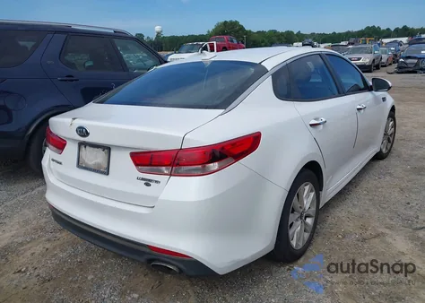 2017 Kia Optima Lx из США, поврежденный, VIN 5XXGT4L30HG126923